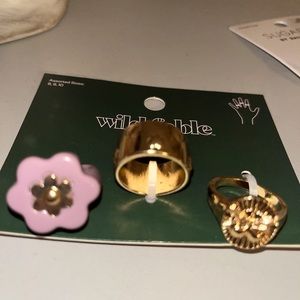 BRAND NEW WILD FABLE TARGET BRAND TRENDY RINGS